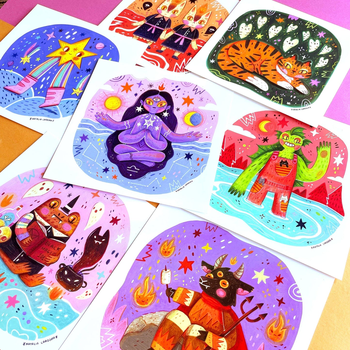 Amanita's Tea Time Print