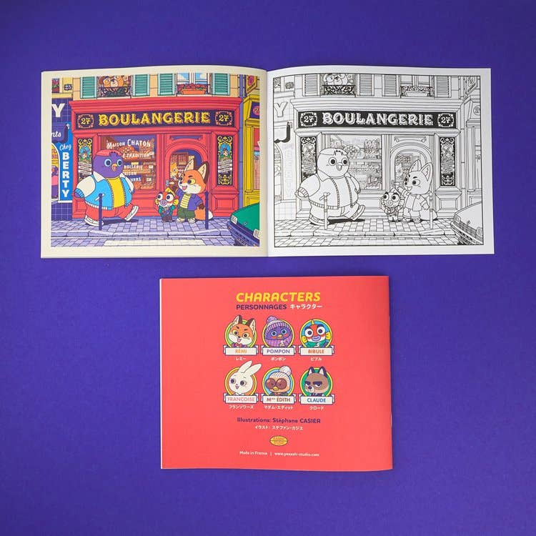 Rémi and Company Small Coloring Book