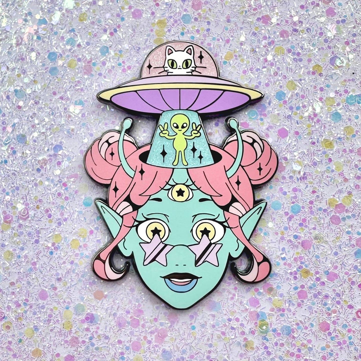 I Believe Enamel Pin