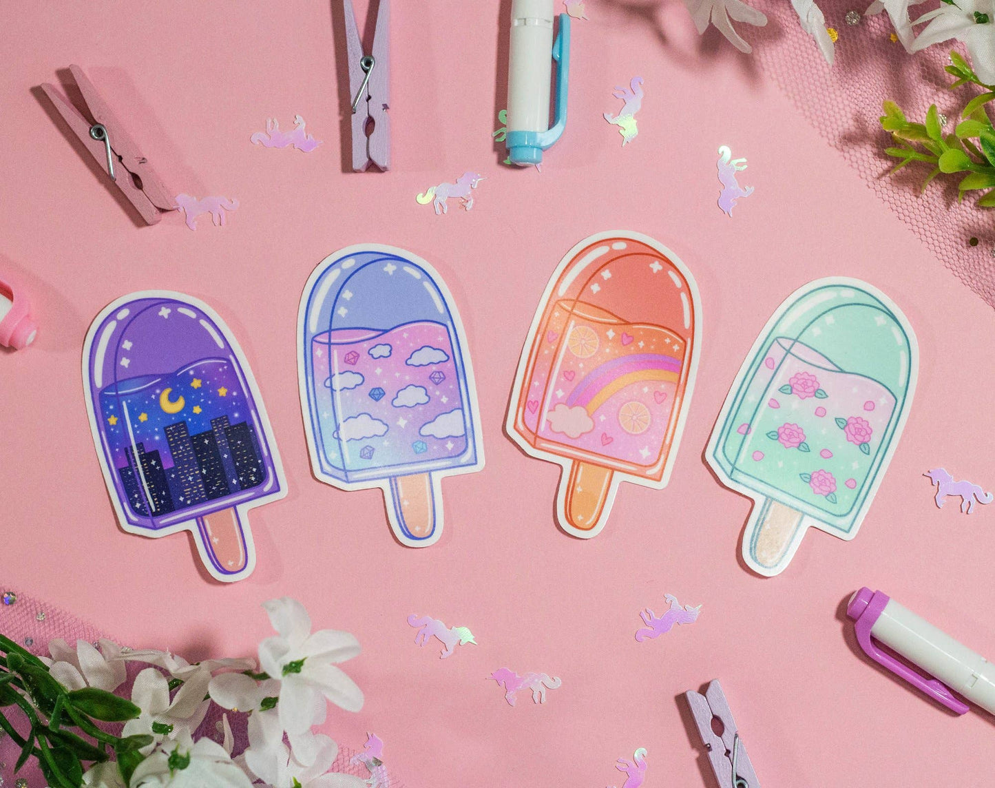 Popsicle Stickers