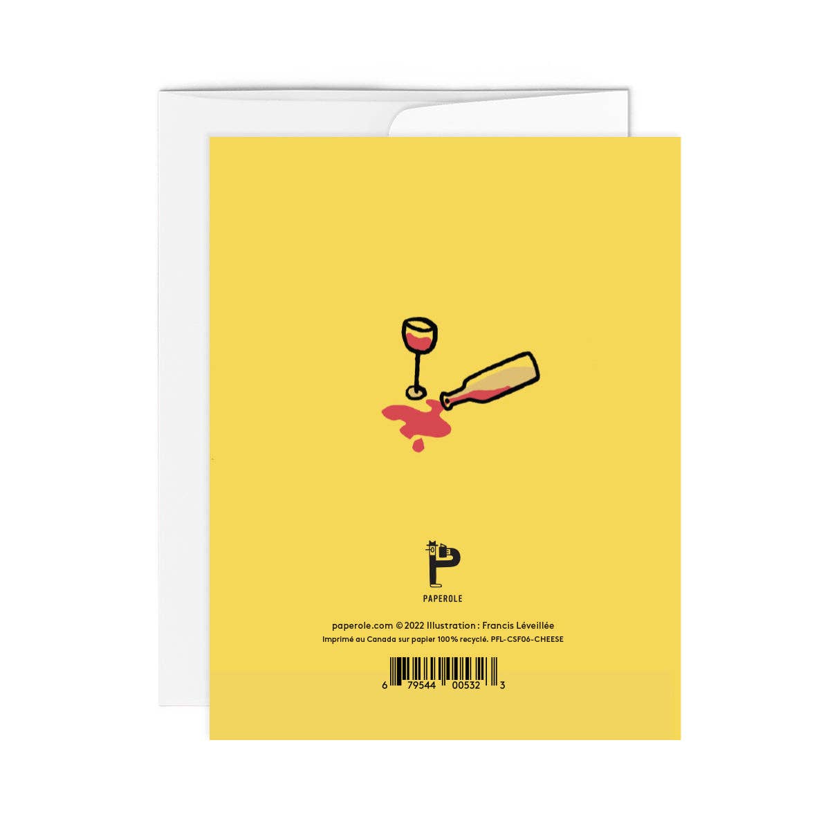 Cheese Greeting card