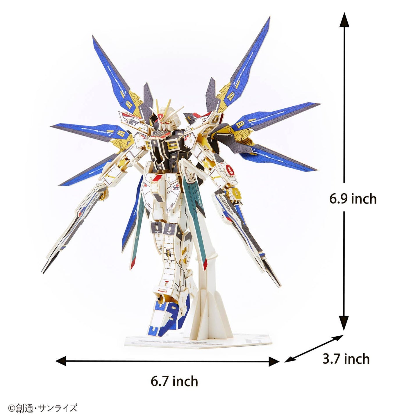 si-gu-mi PRO Mobile Suit Gundam ZGF-X20A 3D Puzzle Kit