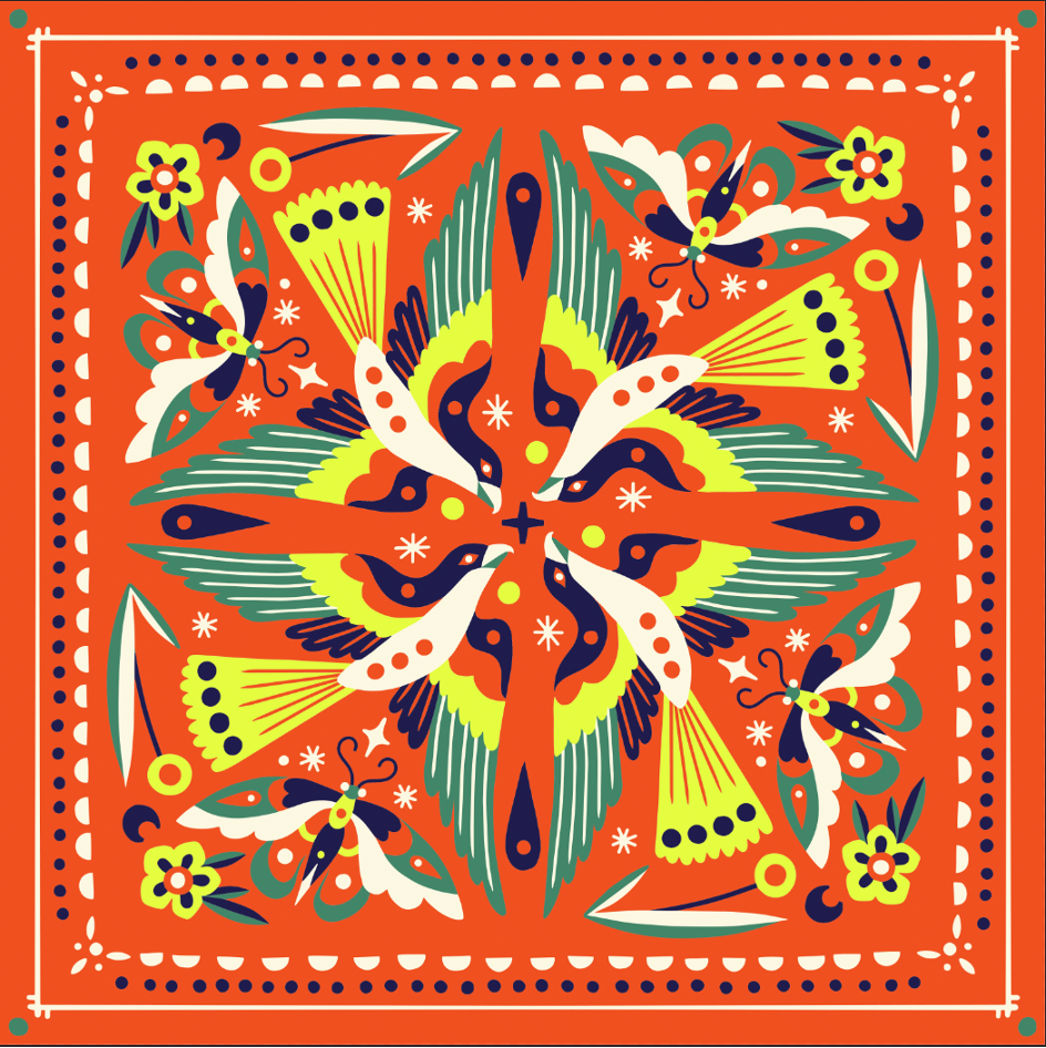 Summer Breeze Bandana By Stevie Shao