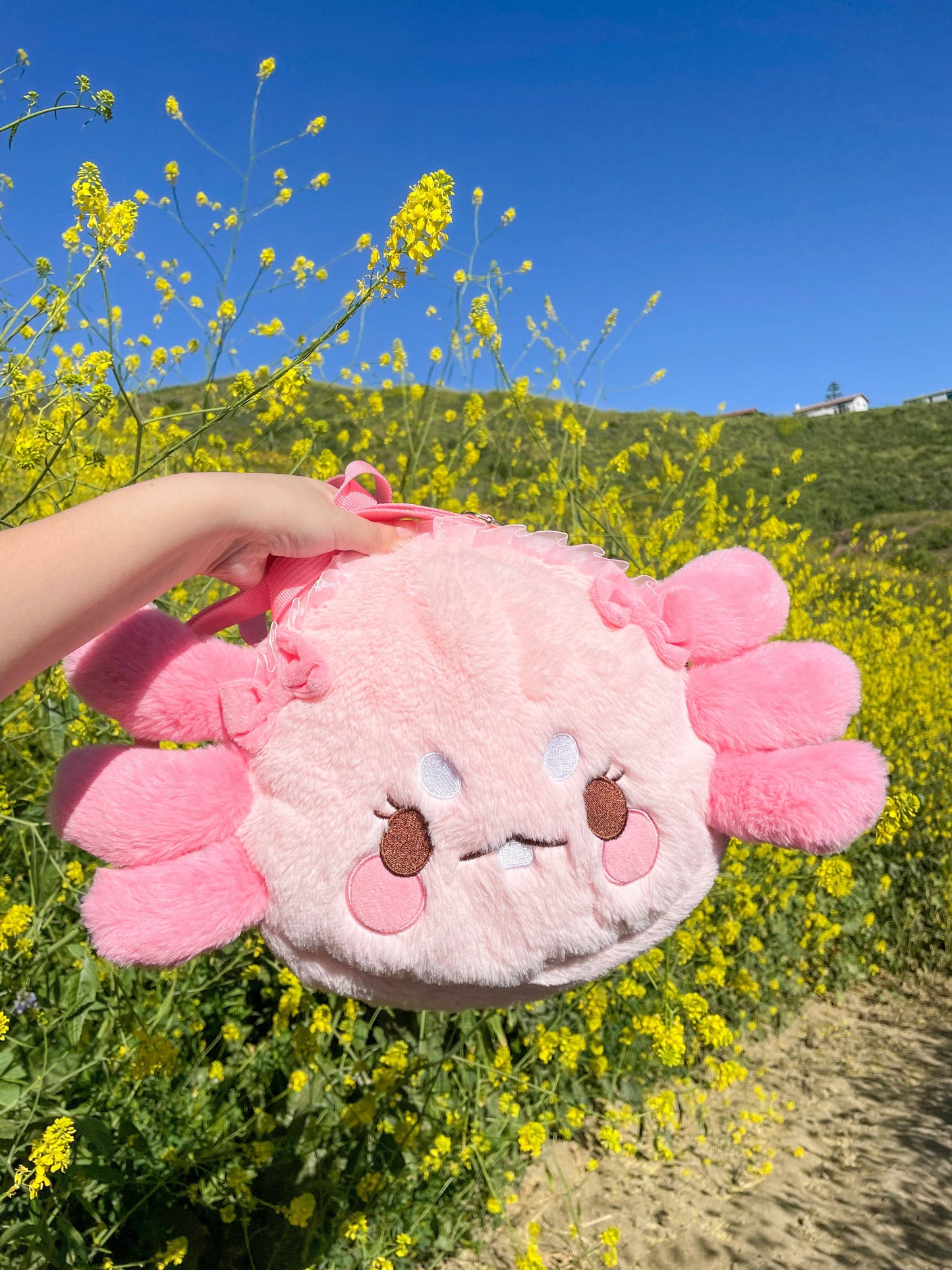 Maxolotl Plushie Bag