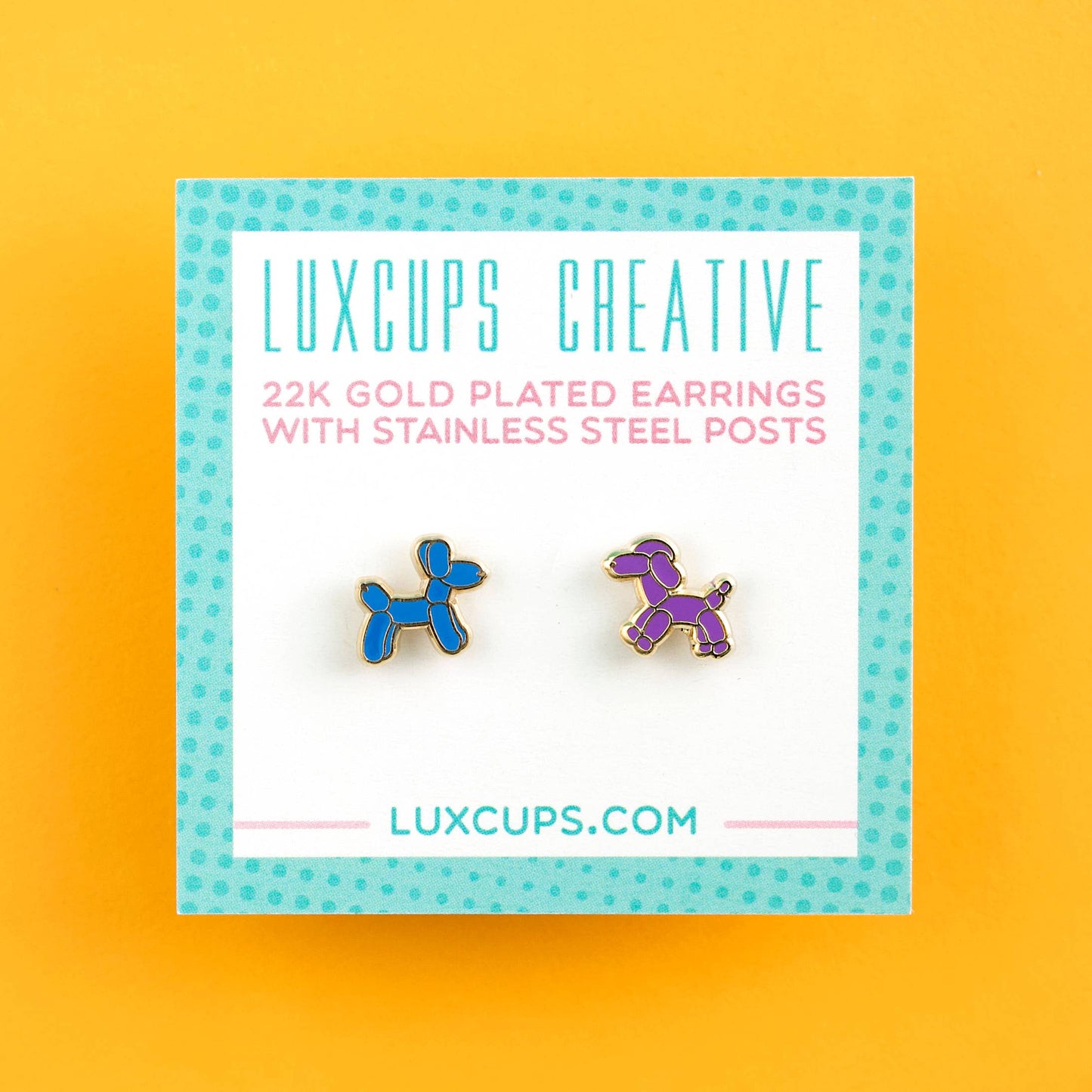 Balloon Dogs Earrings
