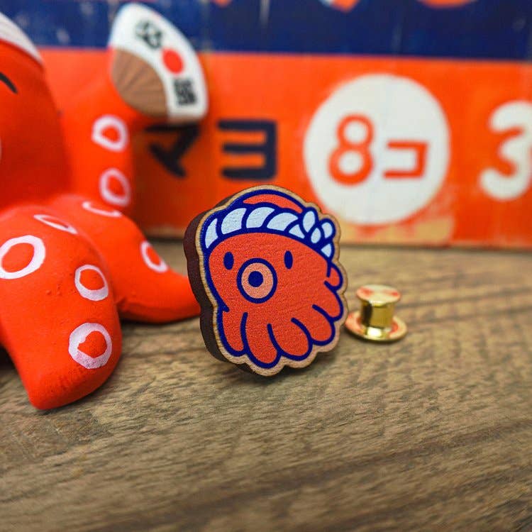 Lil Tako Wooden Pin