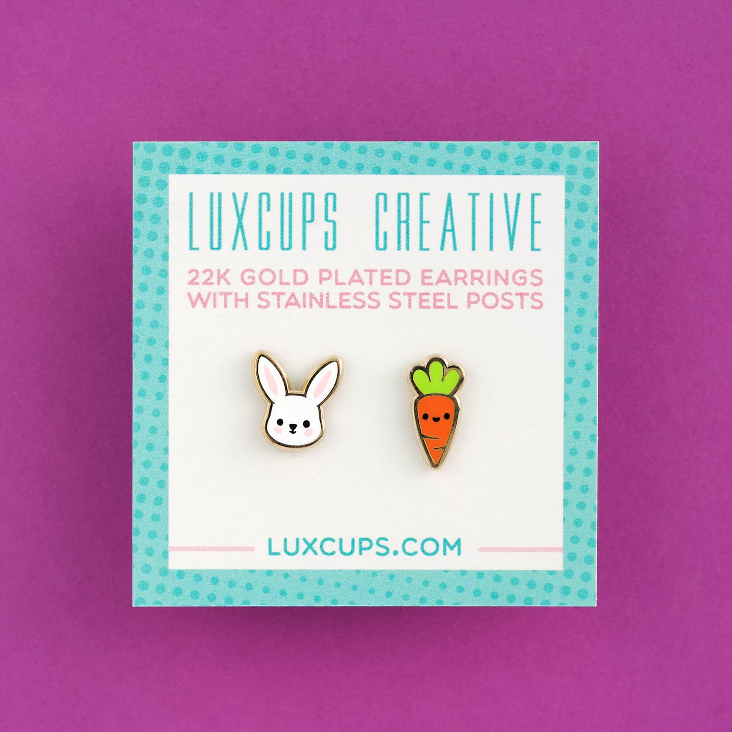 Hungry Bunny Earrings