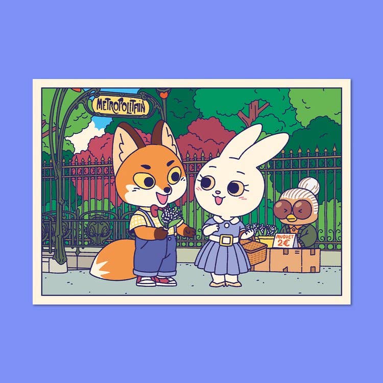 Lily of the Valley Postcard