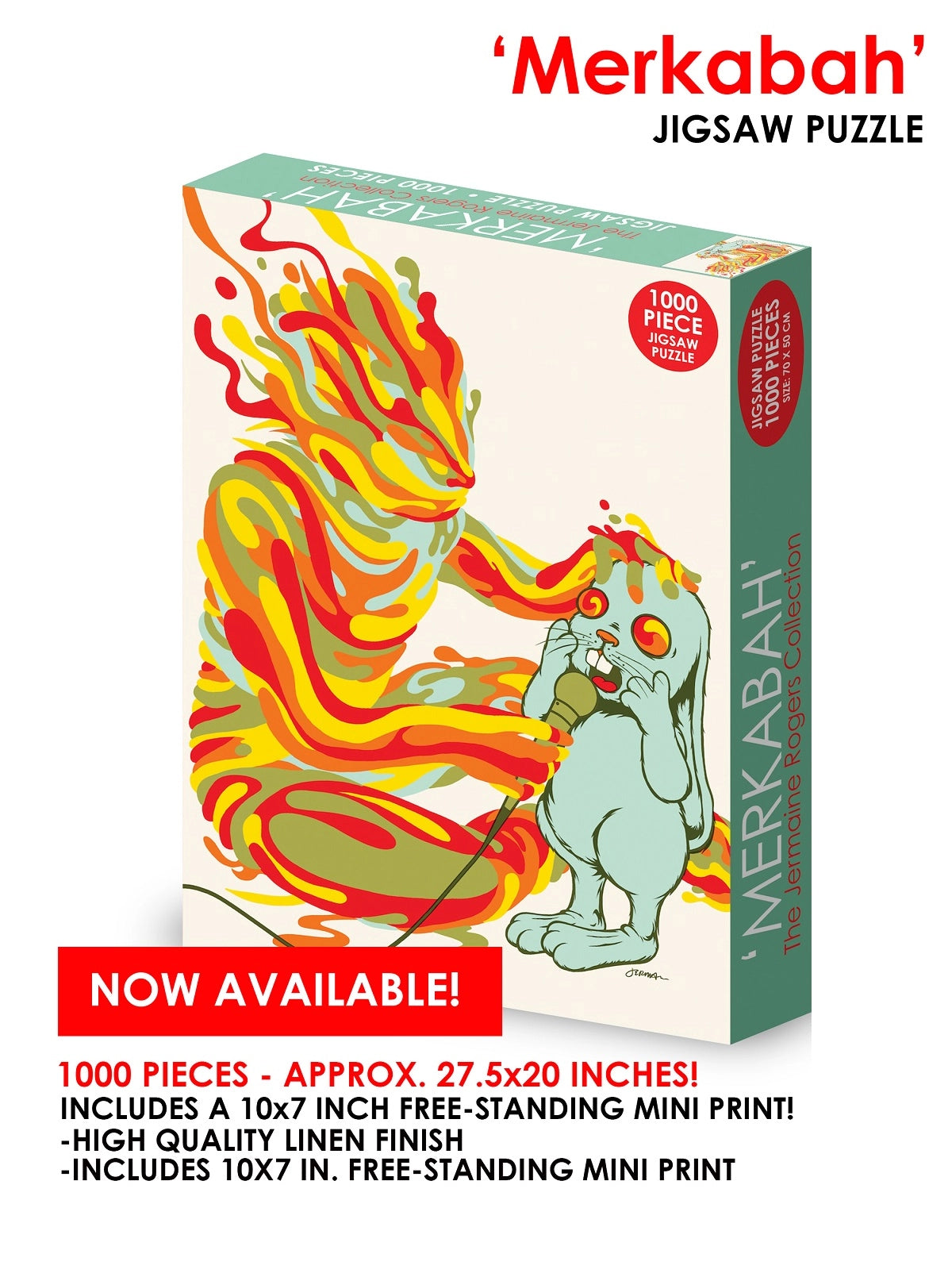 Jermaine Rogers Merkabah 1000 Pieces Puzzle