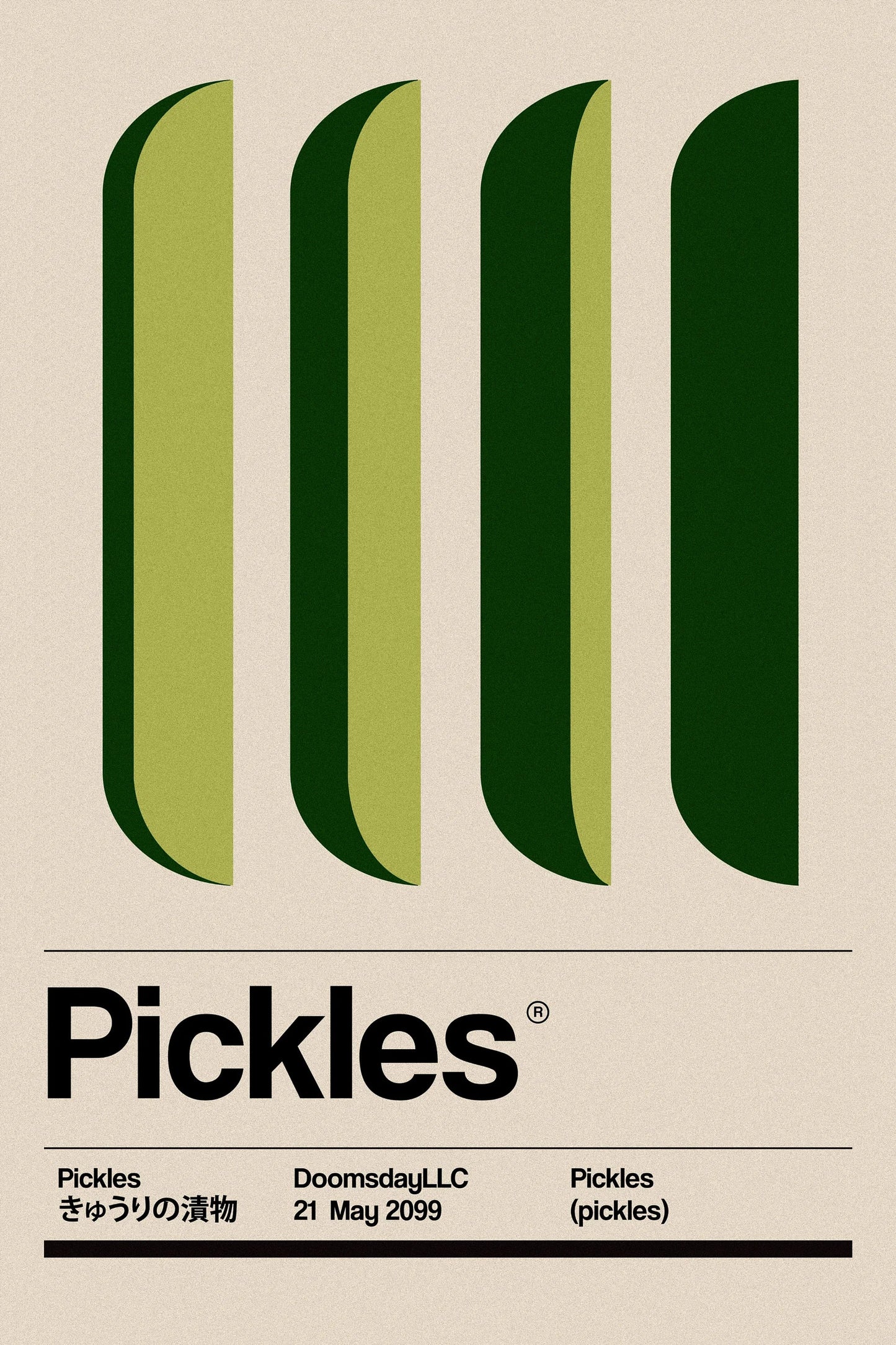 Pickles Print