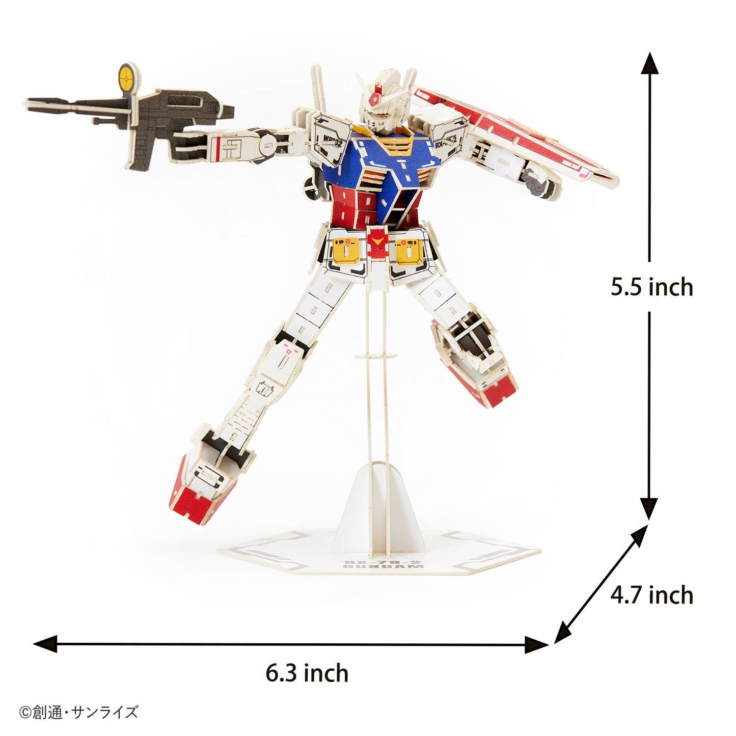 si-gu-mi PRO Mobile Suit Gundam RX-78-2 The Origin 3D Puzzle