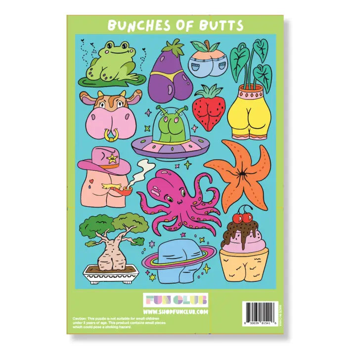 Butts 500 Pieces Puzzle
