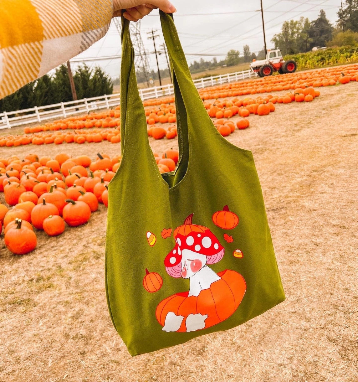 Marshall Pumpkin Tote