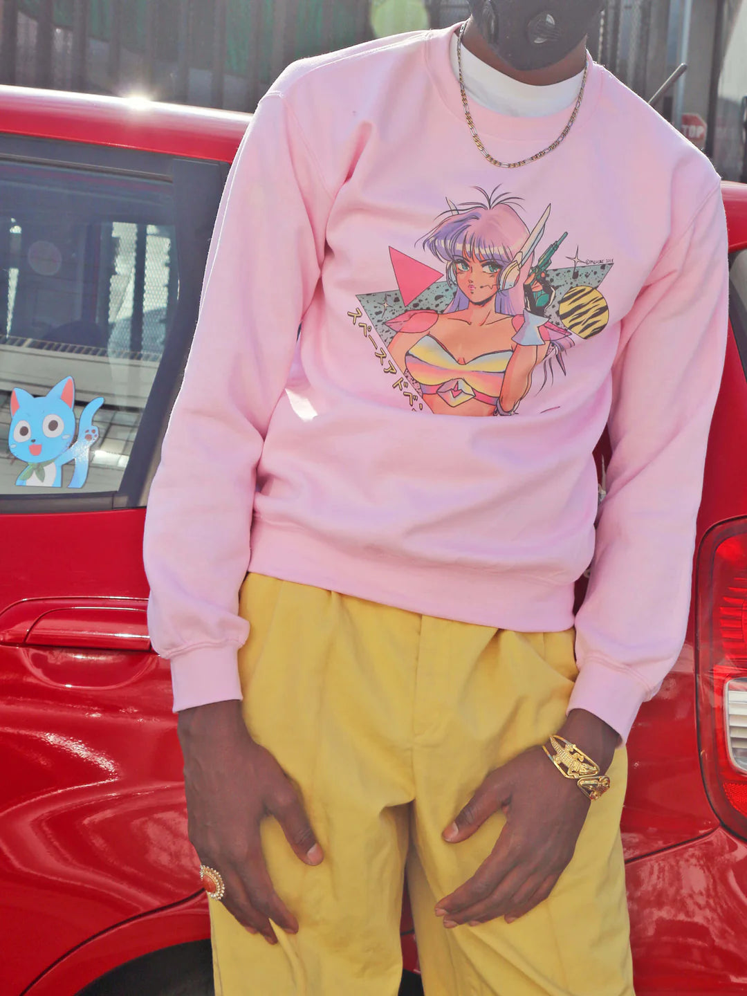 Mizucat Space Adventure Pullover Sweatshirt