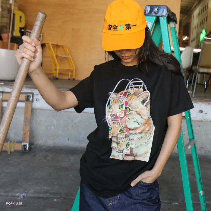 Shintaro Kago Cat Ferris Wheel T-Shirt