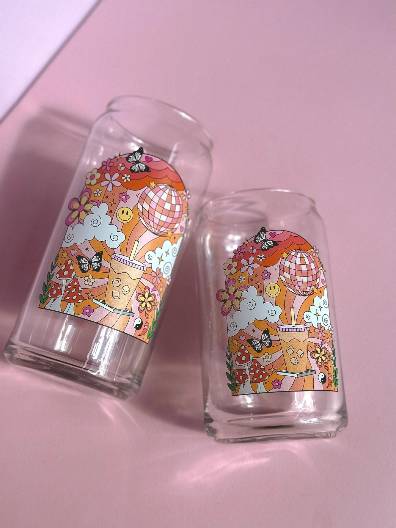 Caffeinated Glass Cup