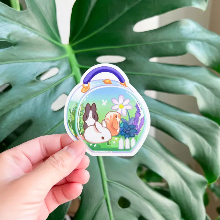 First Meadow Kit Transparent Vinyl Sticker