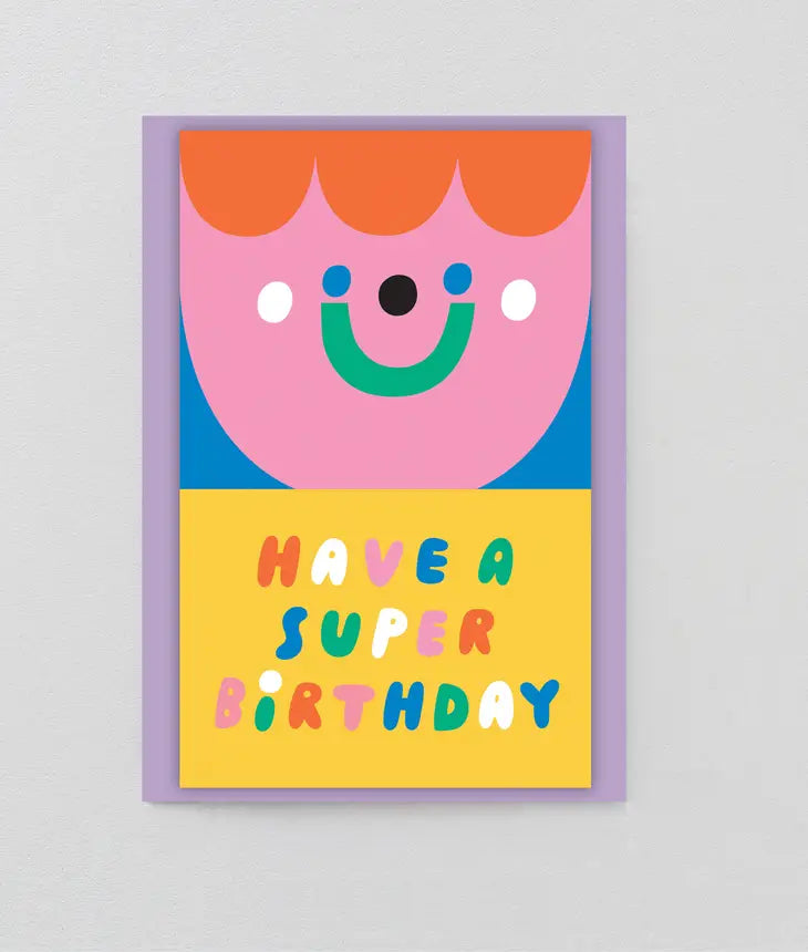 Flowers Fold Out Birthday Greeting Card