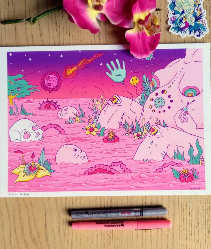 Birth II, Gicleé Print