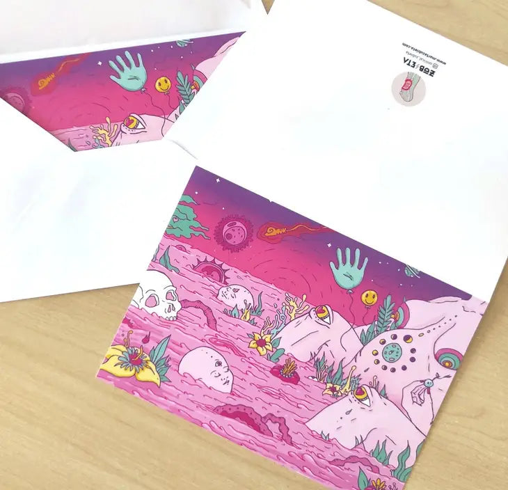 Birth II, Greeting Card