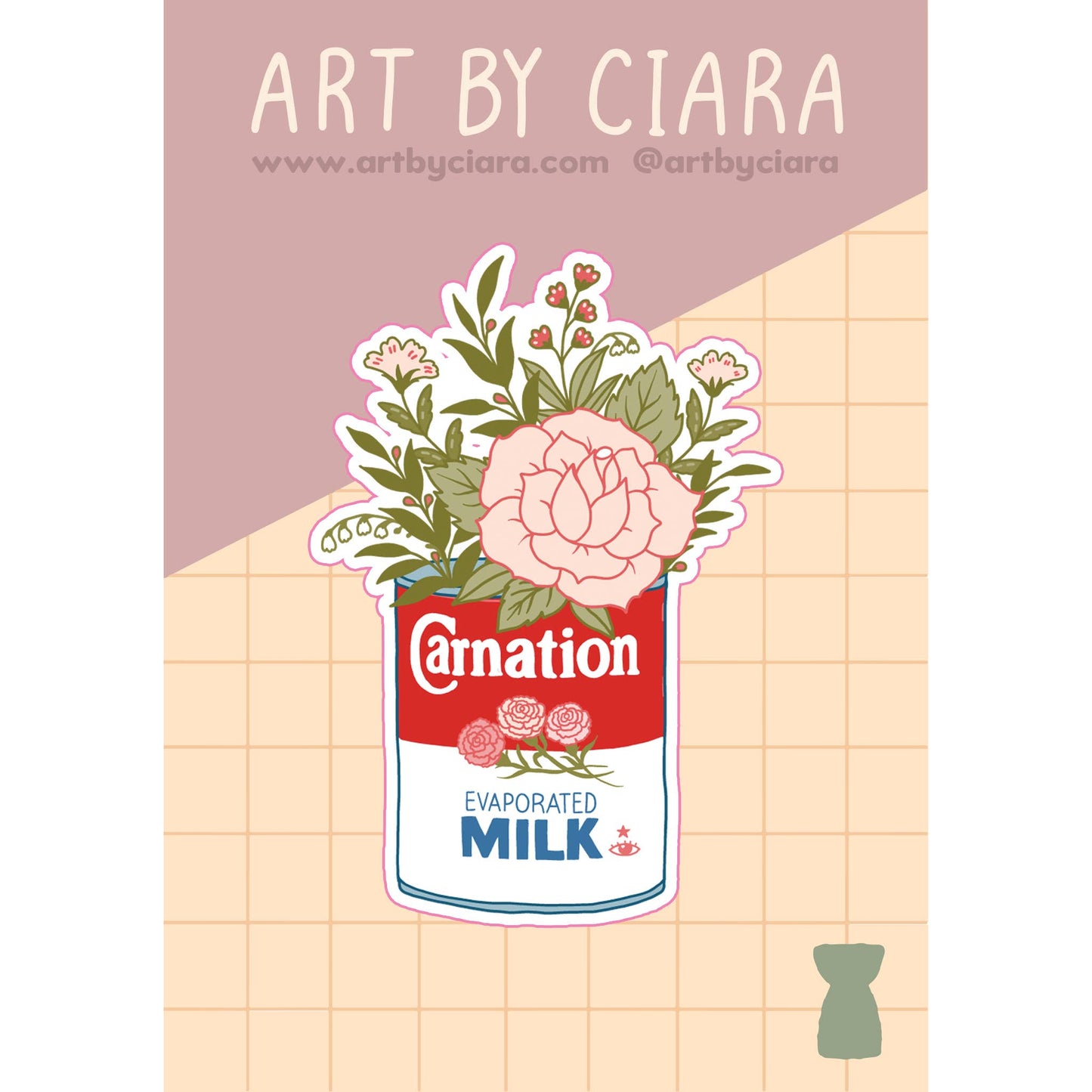 Carnation Sticker
