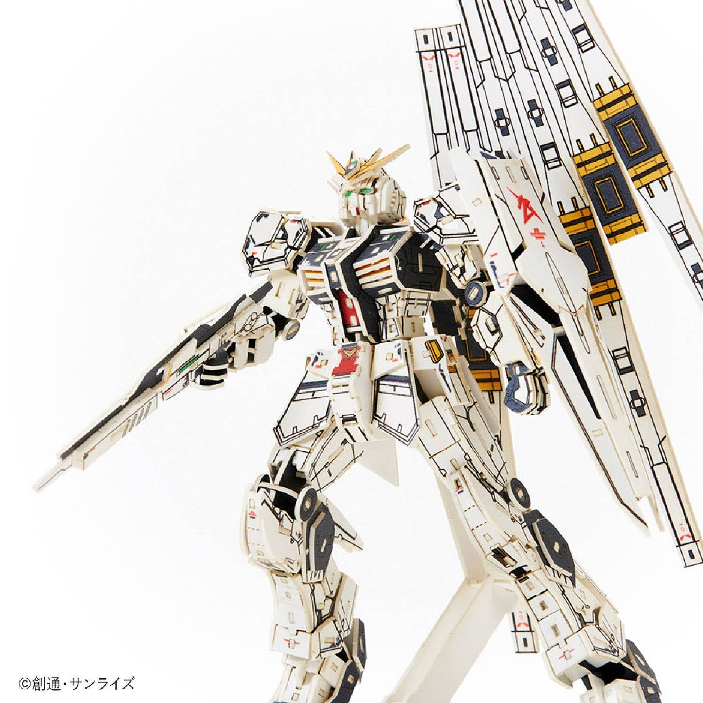 si-gu-mi PRO Mobile Suit Gundam RX-93 vGundam 3D Puzzle Kit