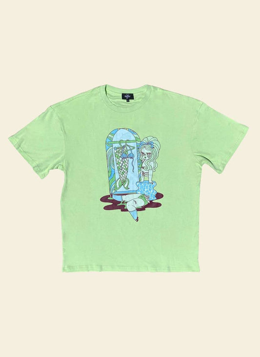 Aqua Oversize T-Shirt