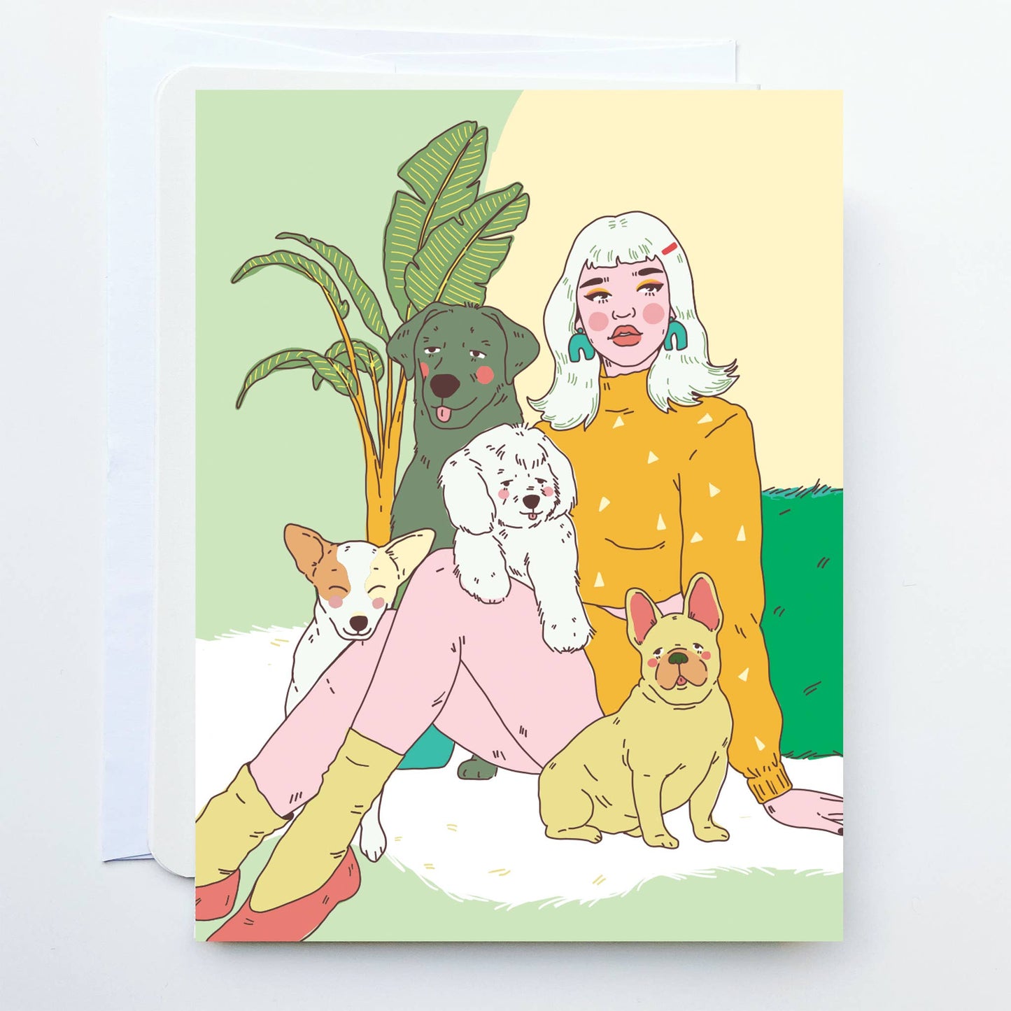 Dog Lover Greeting Card