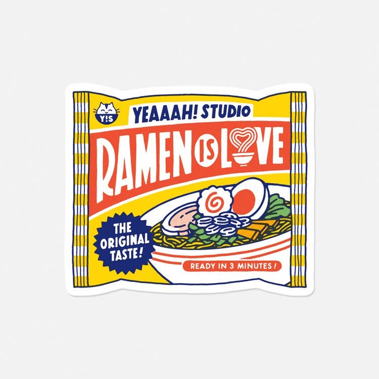 Ramen is Love Sticker