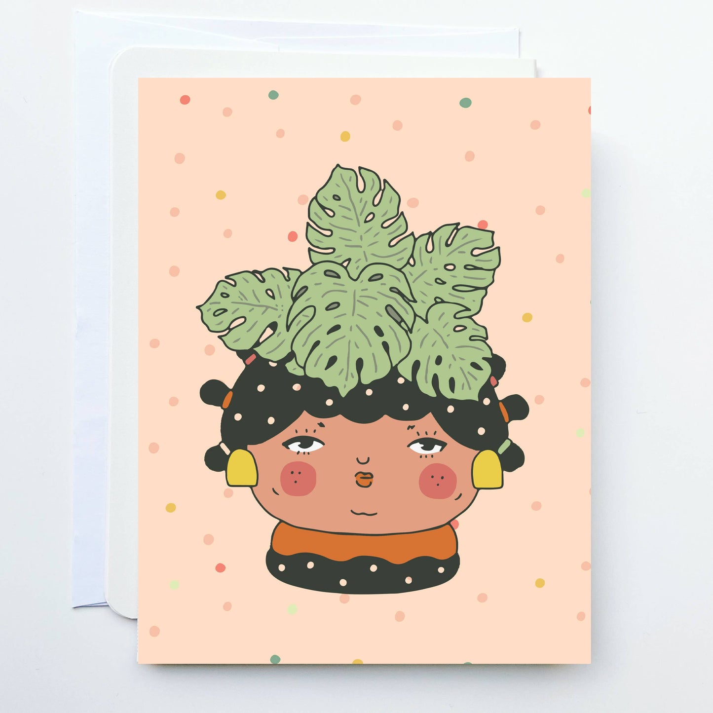 Monstera Greeting Card