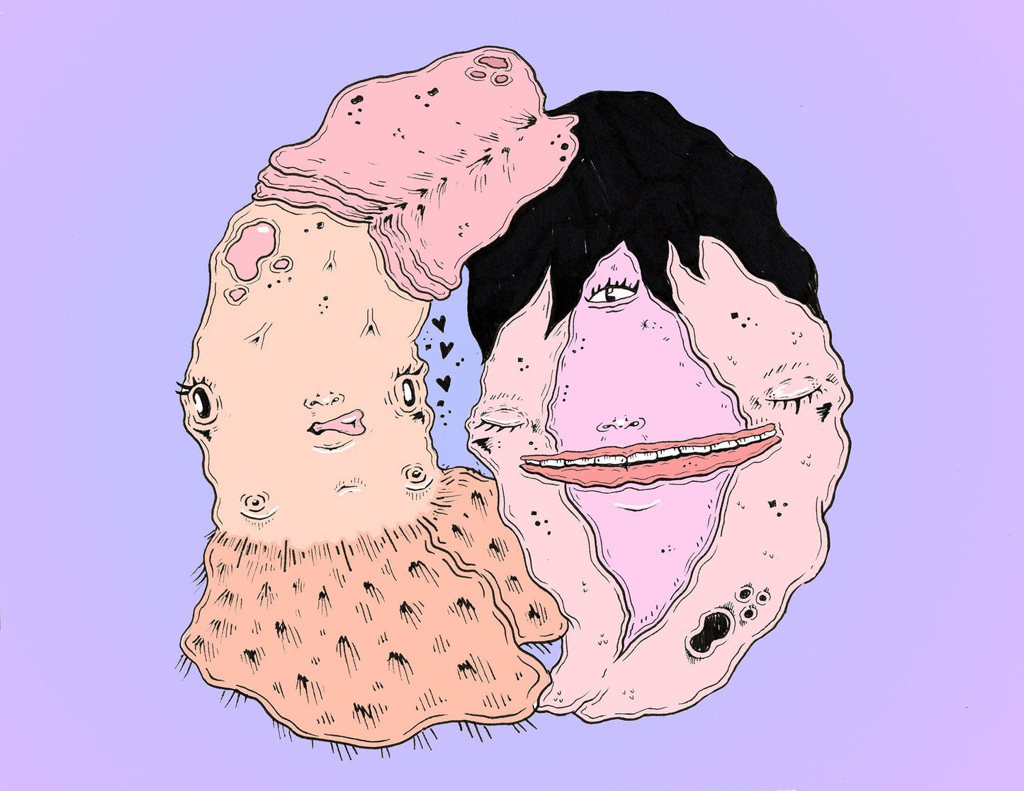 Valentine's Day Erotic Giclee Art Print