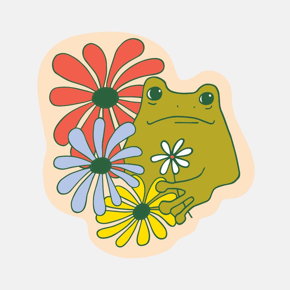 Froggy Sticker