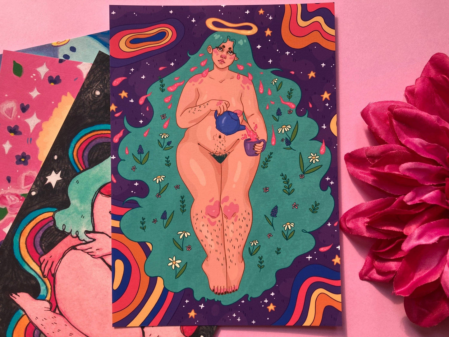 Fantasy Magical Tears Art Print