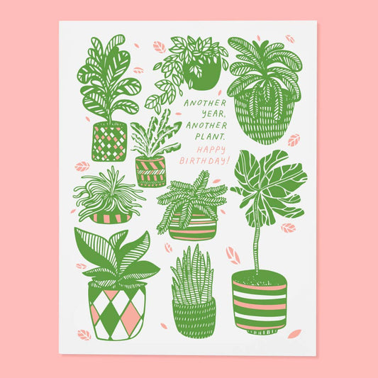 Another Plant Birthday Greeting Card