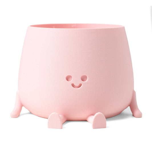 Happy Pot Planter Peach Pink