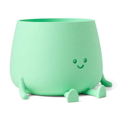 Happy Pot Planter Mint Green