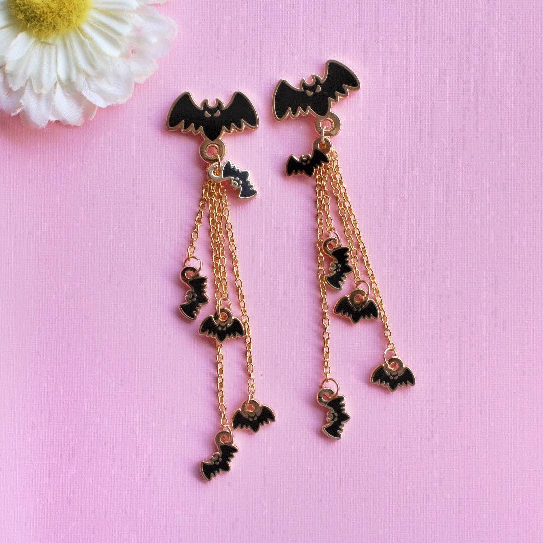 Bat Earrings