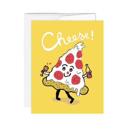 Cheese Greeting card