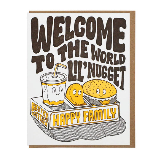Welcome Lil' Nugget Greeting Card