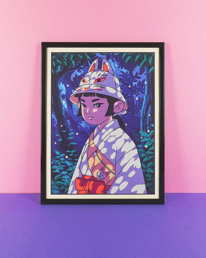 Miko Art Print