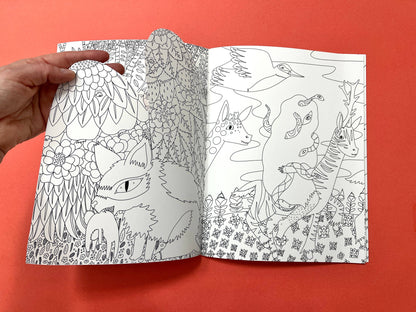 To the Witch's House We Go Coloring Book