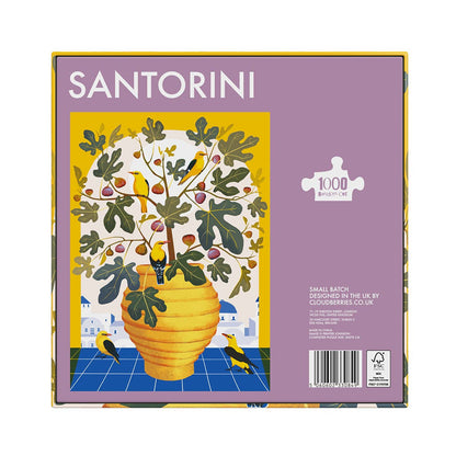 Santorini 1000 Piece Random Cut Jigsaw Puzzle for Adults