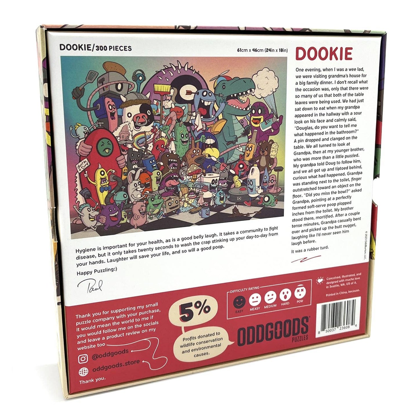 Dookie 300 Piece Jigsaw Puzzle