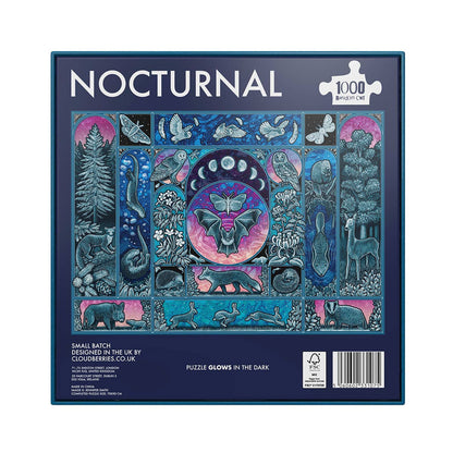Nocturnal 1000 Piece Random Cut Jigsaw Puzzle for Adults