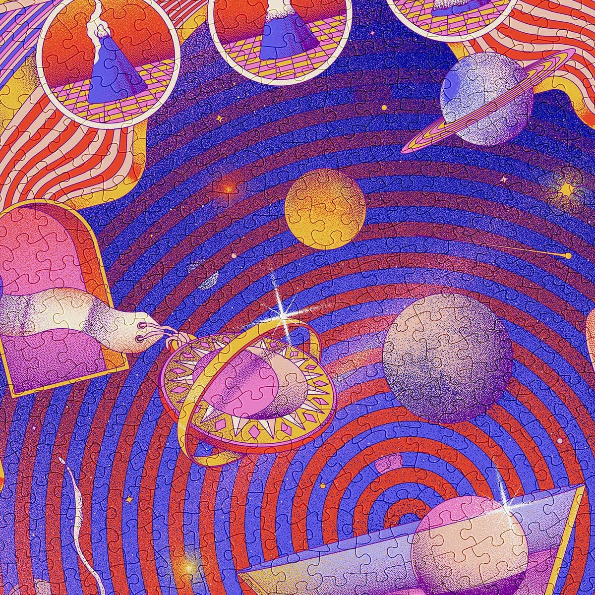 Cosmos 1000 Piece Jigsaw Puzzles for Adults, Modern Puzzles