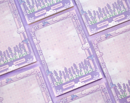 Lavender Dreams Notepad