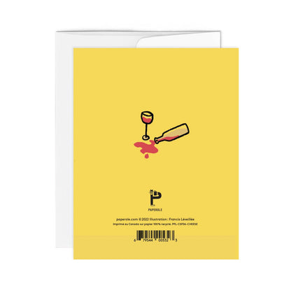 Cheese Greeting card