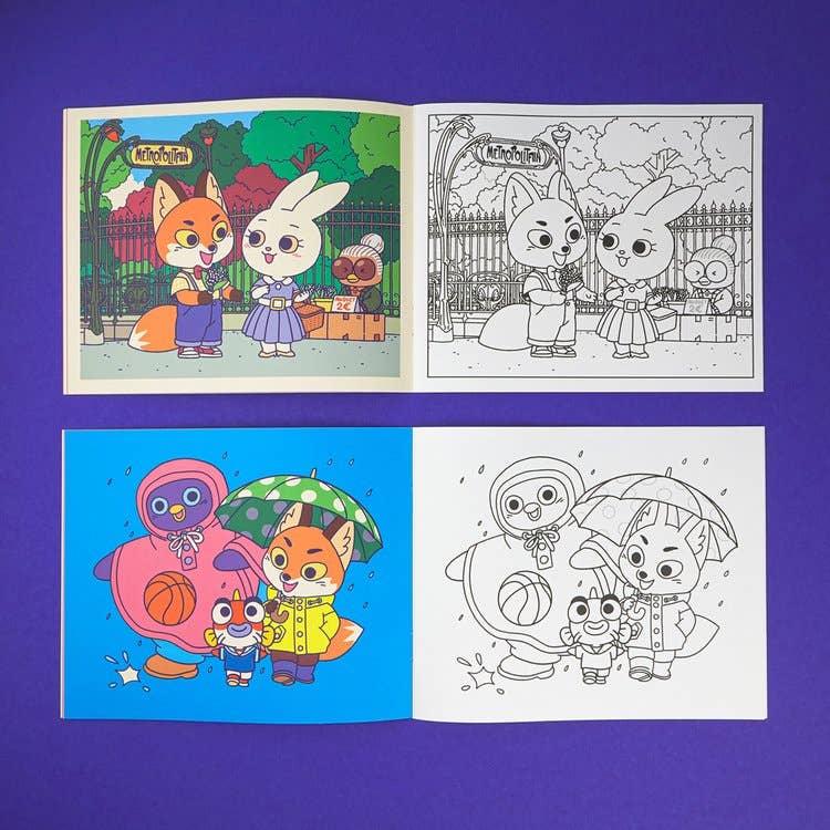 Rémi and Company Small Coloring Book