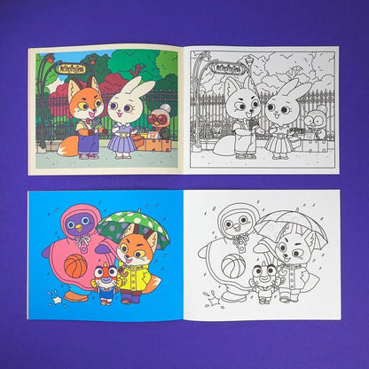 Rémi and Company Small Coloring Book