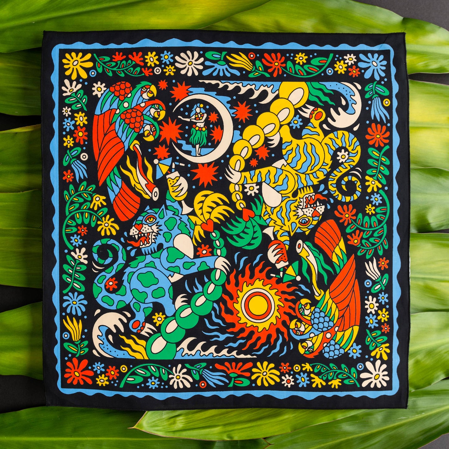 Tropic Like It's Hot Bandana By Joshua Noom
